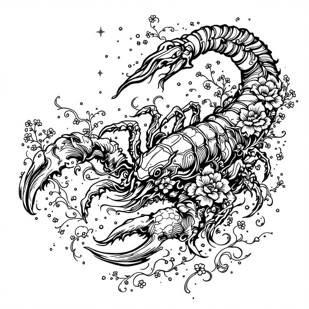 Le scorpion du zodiaque